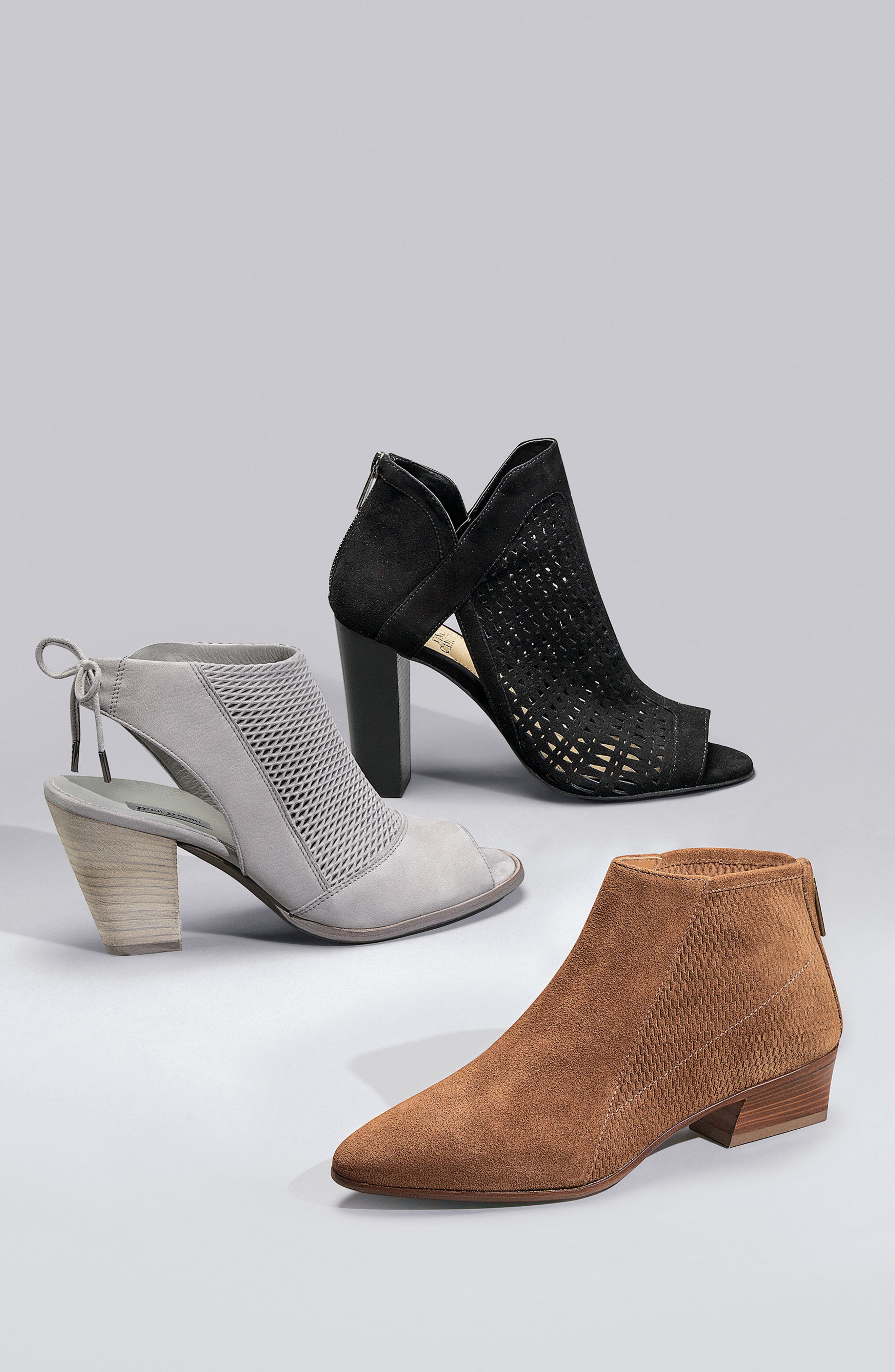 Aquatalia Fianna Perforated Bootie, Alternate, color, 