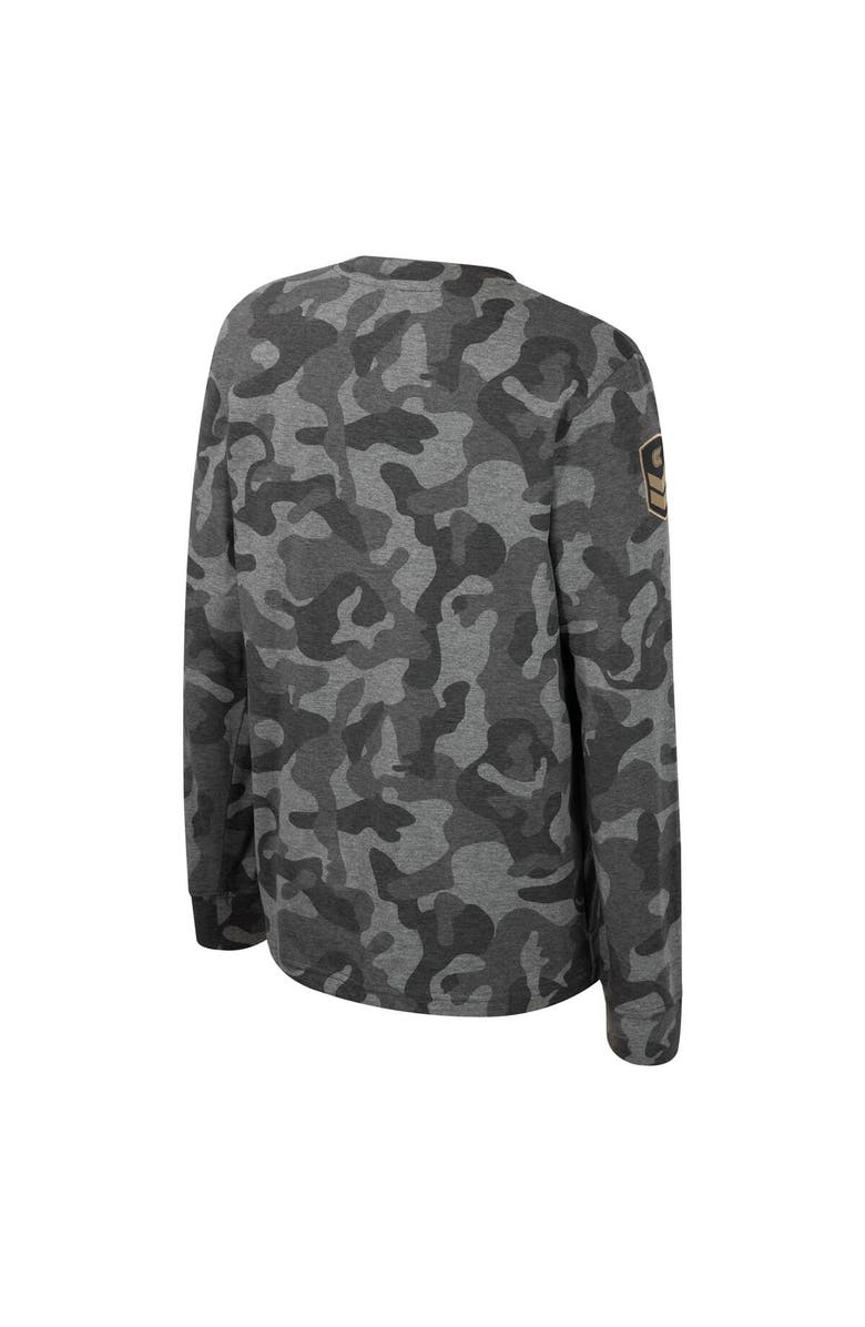 COLOSSEUM Youth Colosseum Camo Washington State Cougars OHT Military Appreciation Dark Star Long Sleeve T-Shirt, Alternate, color, Camo