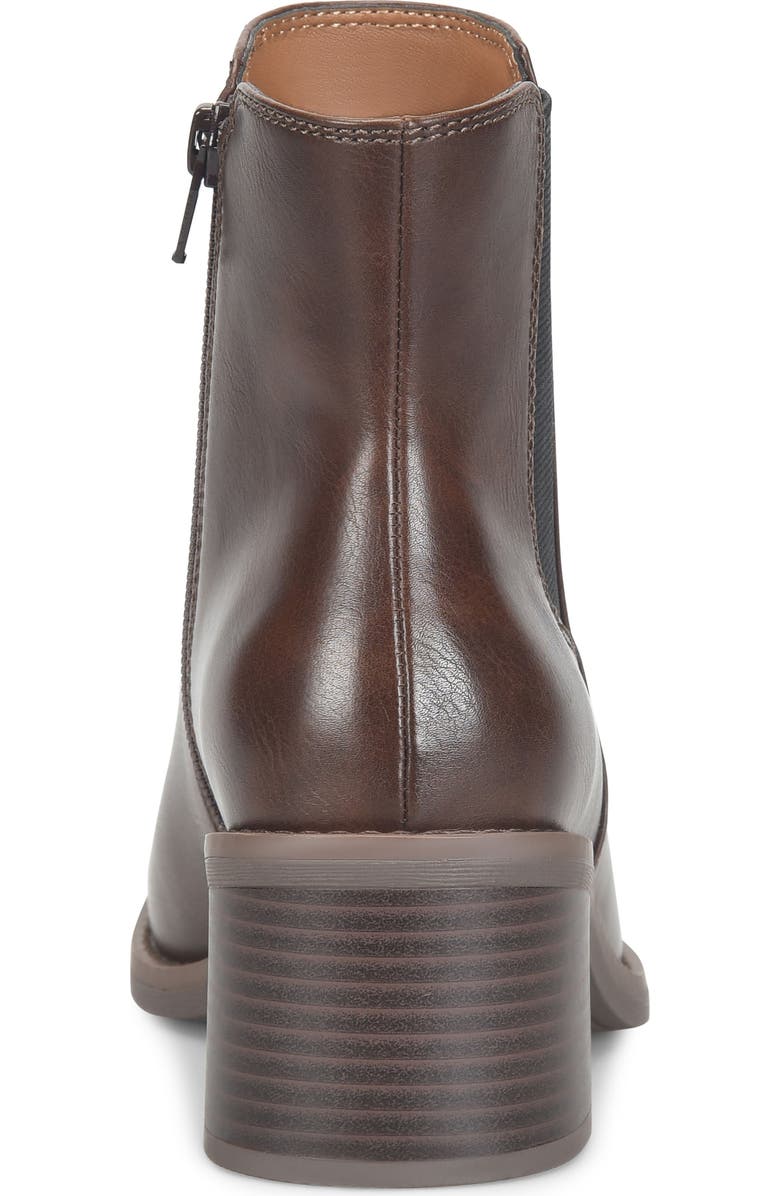 EUROSOFT Hazel Side Zip Bootie, Alternate, color, Coffee