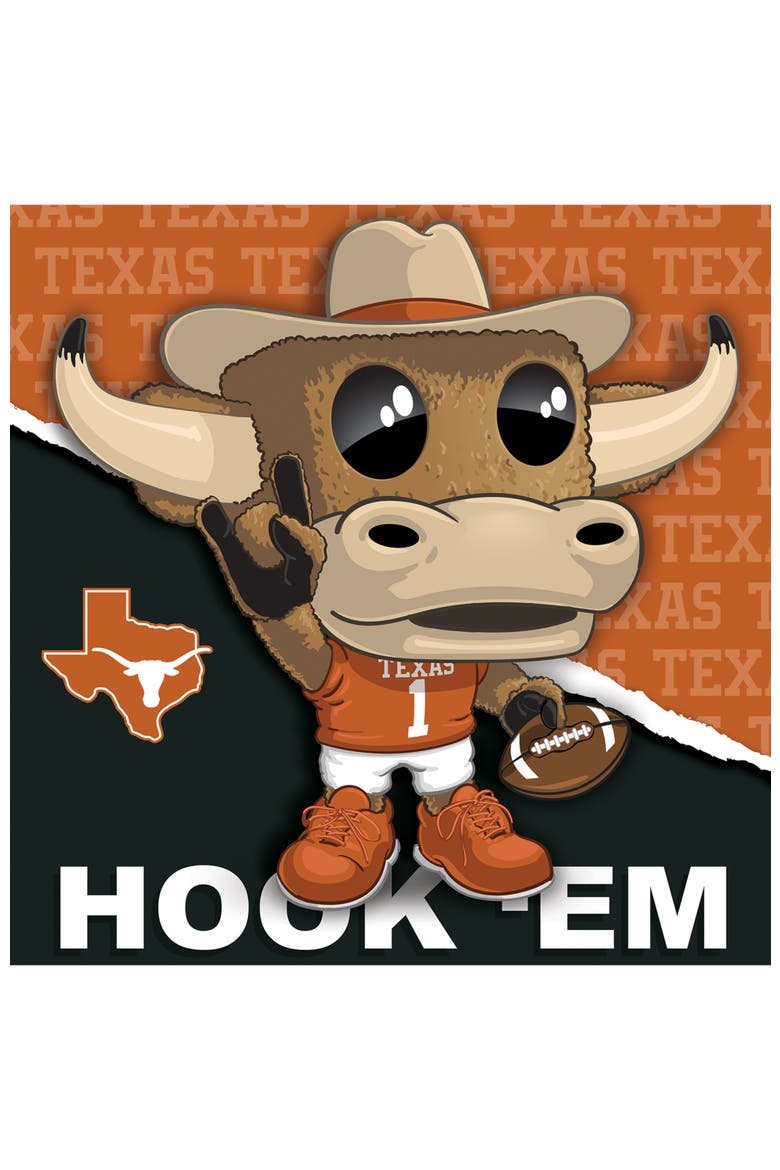 Texas Longhorns Mascot 100 Piece Puzzle, Alternate, color, Multicolor
