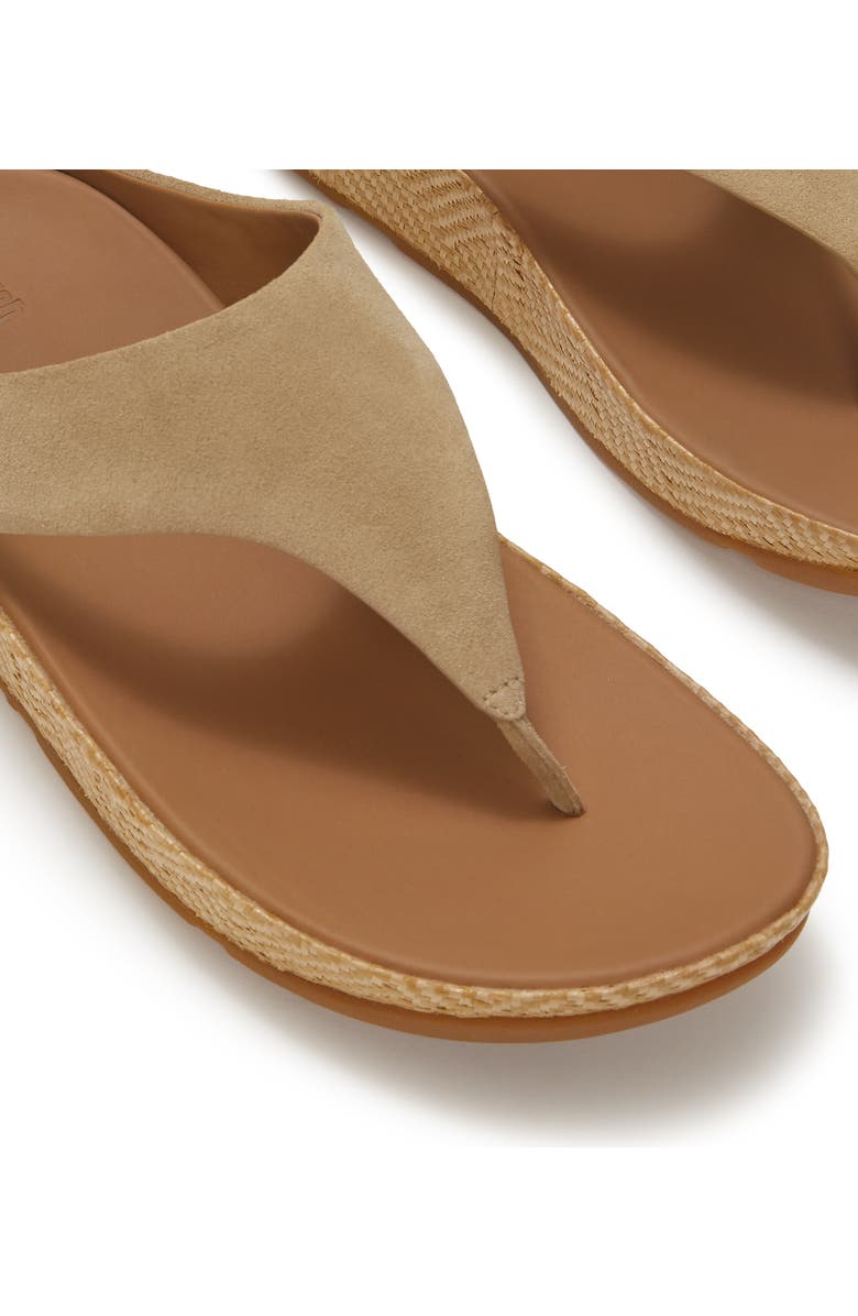 FitFlop Lulu Lux Graphic TP Sandal, Alternate, color, Cappuccino