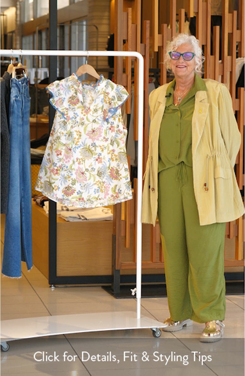 Pany Floral Print Top, sales video thumbnail