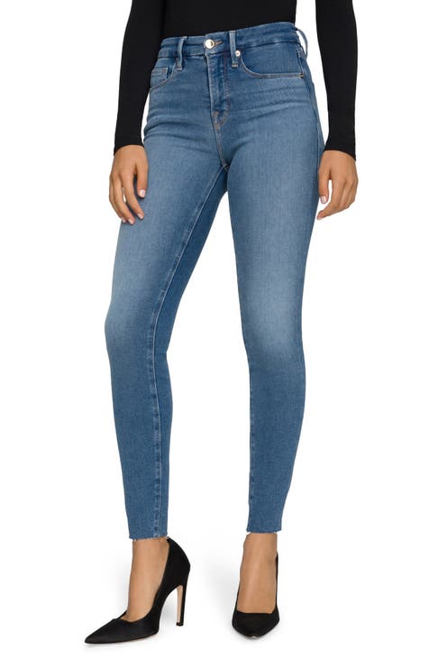 Denim fashion skinny jeans womens