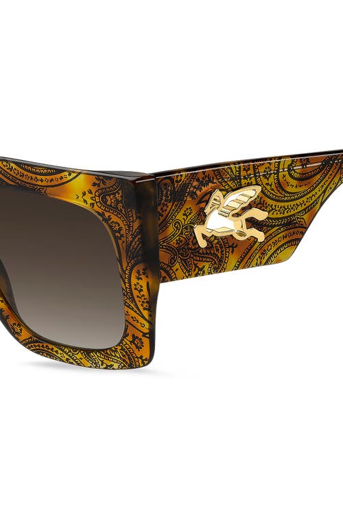 Etro 0075s Square Acetate Sunglasses