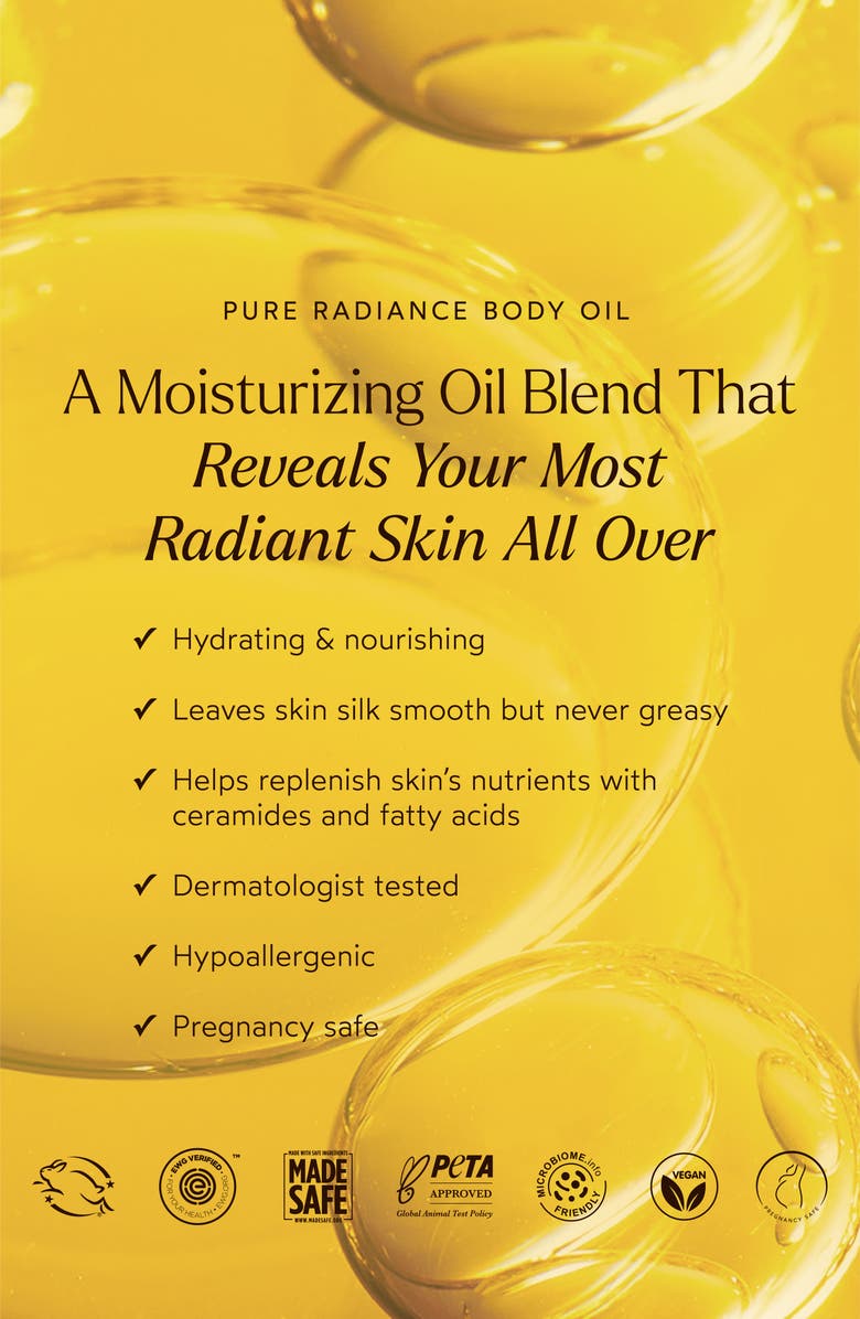 True Botanicals Pure Radiance Body Oil, Alternate, color, 