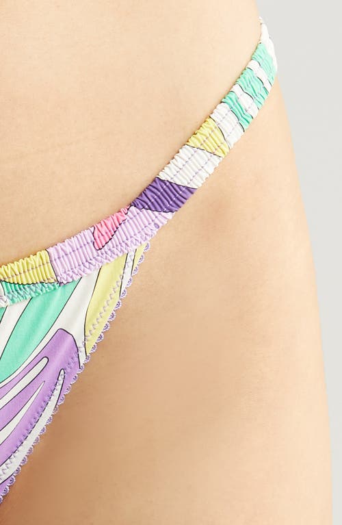 Love Stories Wild Lace Bikini Briefs In Purple