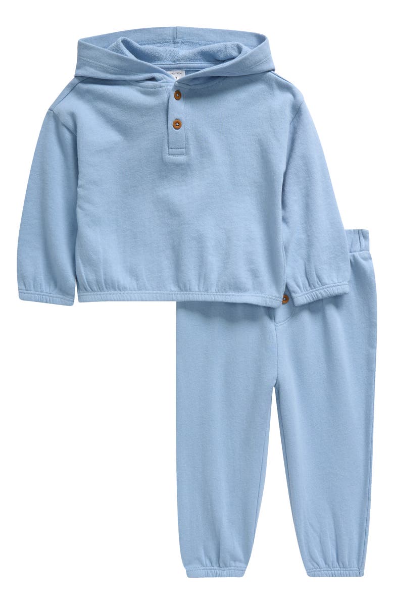 Nordstrom Cotton Hoodie & Pants Set, Main, color, 