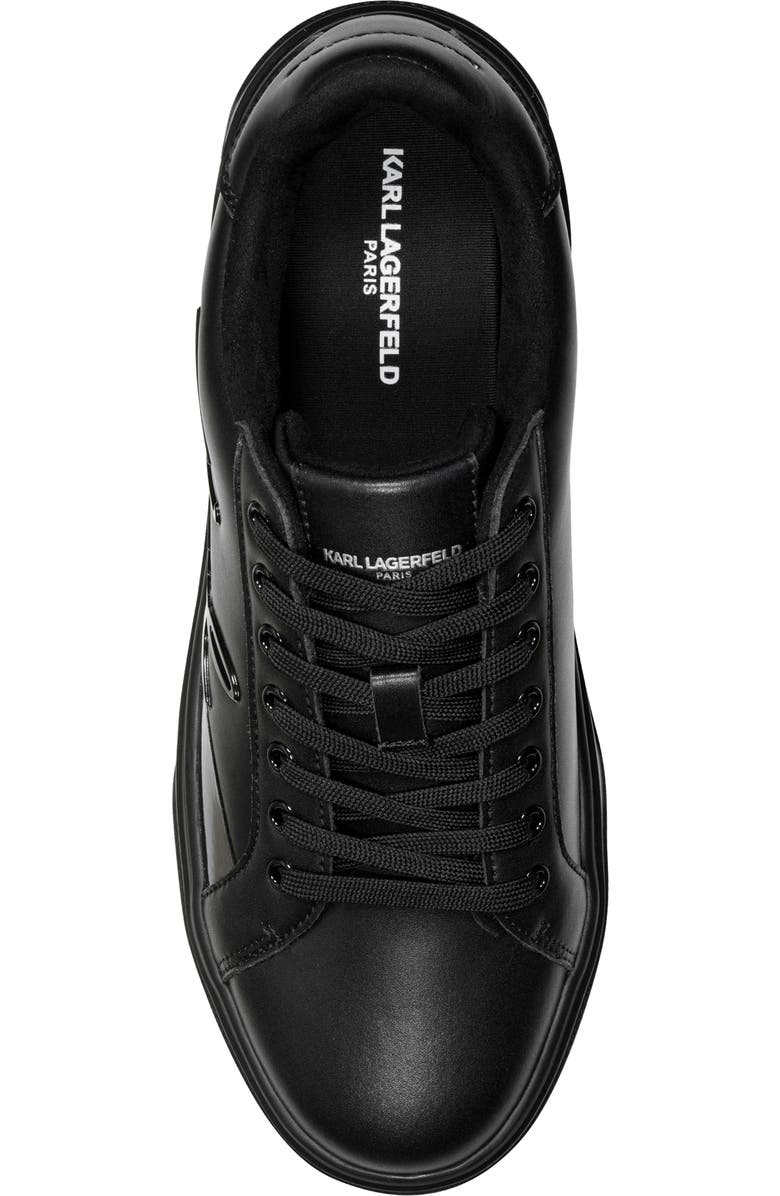 KARL LAGERFELD PARIS Hi Density Low Top Sneaker, Alternate, color, Black