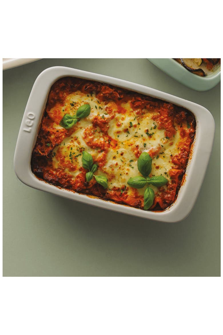 Leo Balance Rectangular 2.5-Quart Ceramic Baking Dish, Alternate, color, MOON MIST