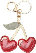 Mimi & Lula Cherry Key Ring Bag Charm