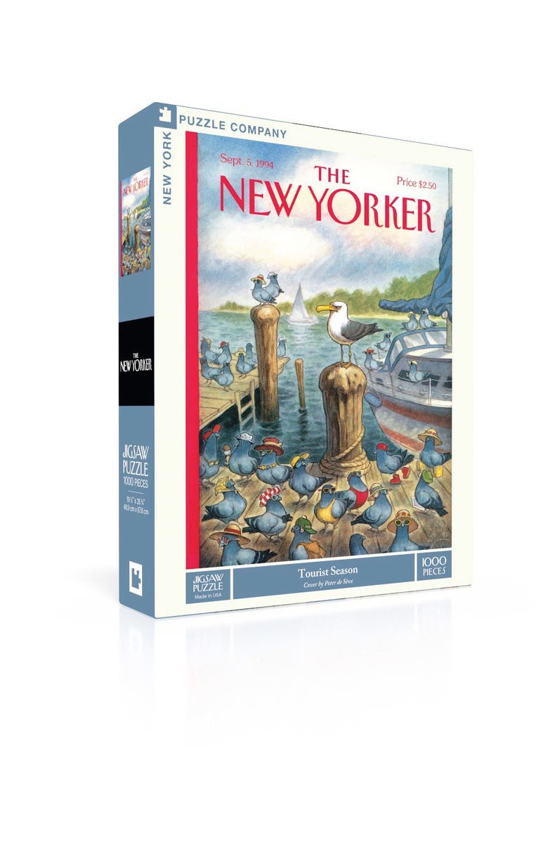 NEW YORK PUZZLE COMPANY Tourist Season 1000 Piece Puzzle, Alternate, color, NO COLOR