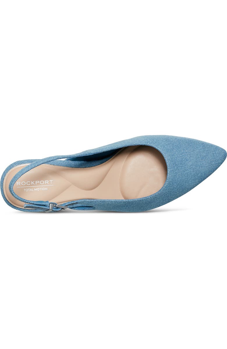 Rockport Jolie 3 Slingback Pointed Toe Pump, Alternate, color, Medium Blue