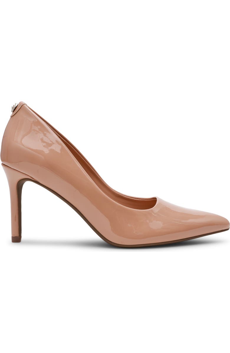 Anne Klein Paleen Stiletto Pump, Alternate, color, Beige Patent