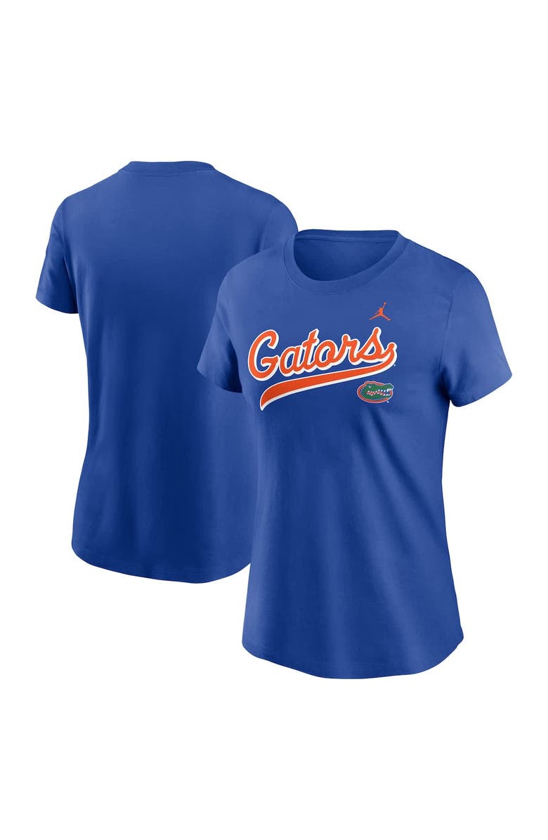 Jordan Brand Women's Jordan Brand Royal Florida Gators Local Script T-Shirt, Main, color, Royal