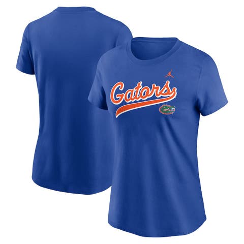Women's Jordan Brand Royal Florida Gators Local Script T-Shirt