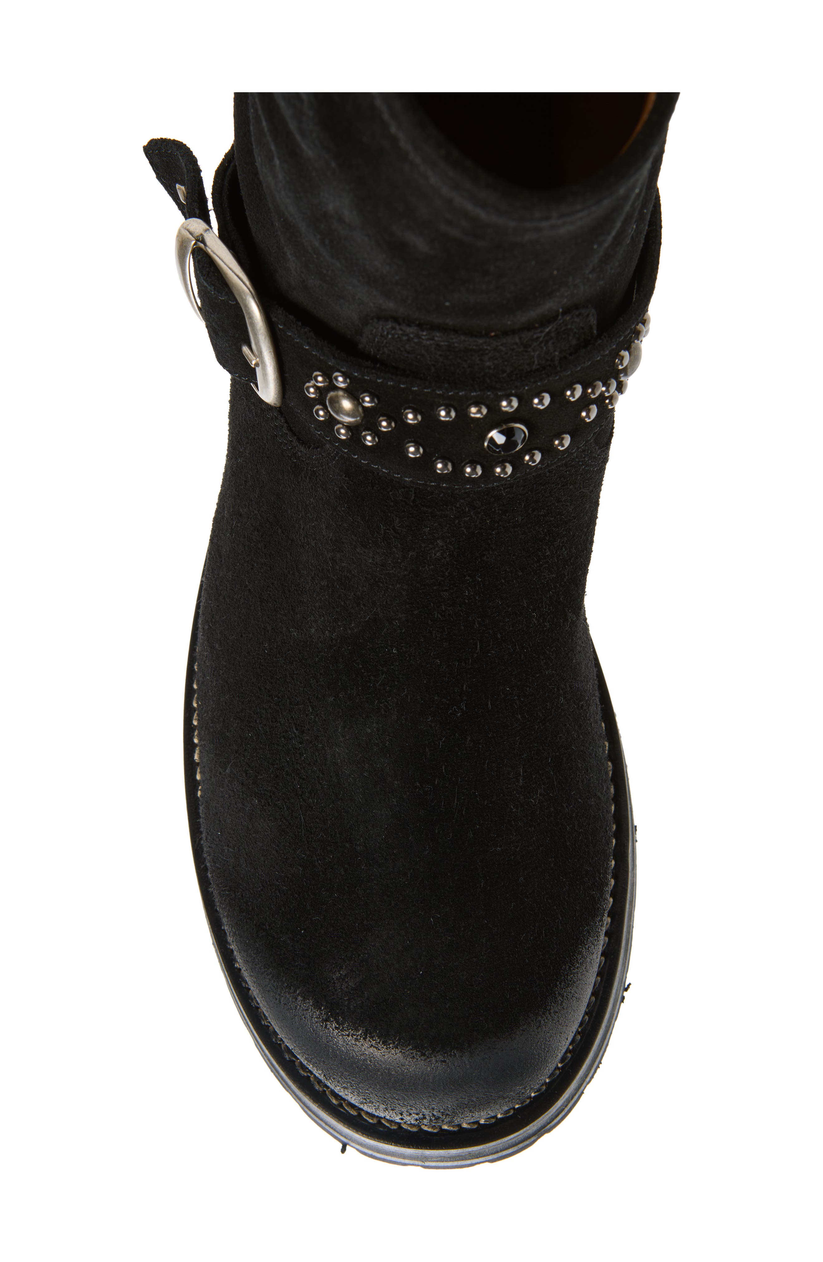 8-Inch Rider Boot, Alternate, color, BLACK SUEDE