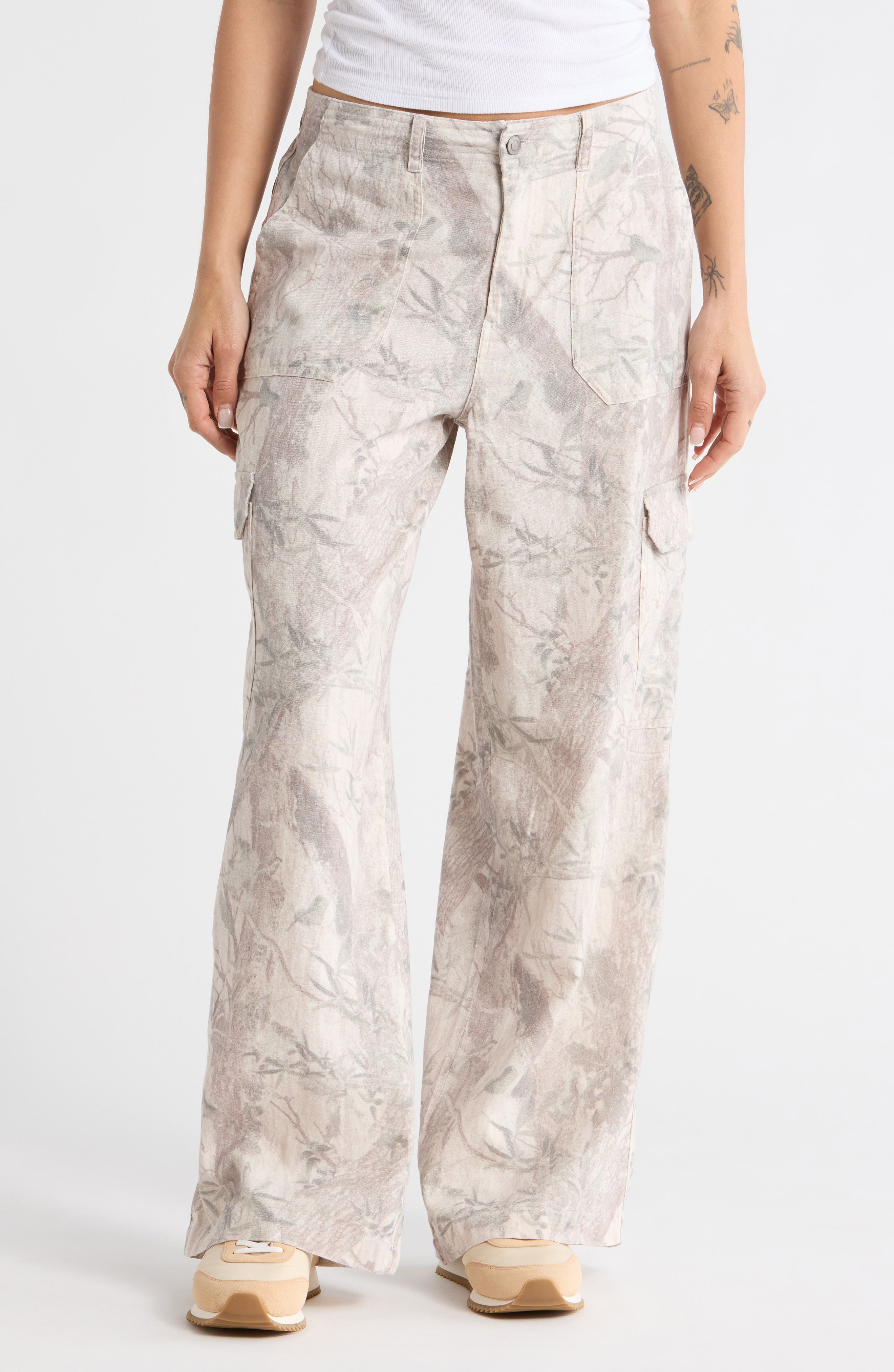 Thread & Supply Camo Cargo Pants