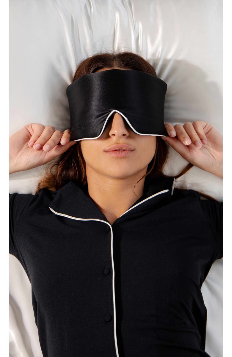 Drowsy Sleep Co. Pipe Dreams Sleep Masks, Alternate, color, Black Jade