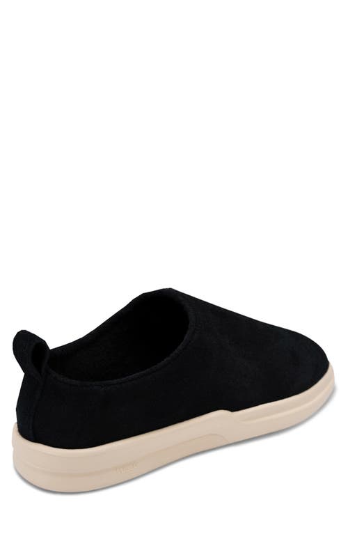 Lusso Cloud Gehry Suede Clog In Jet Black/shortbread