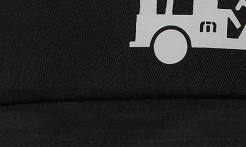 Travismathew Mapes Golf Visor In Black