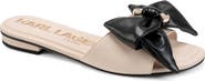 KARL LAGERFELD PARIS Ciaran Flat Slide Sandal