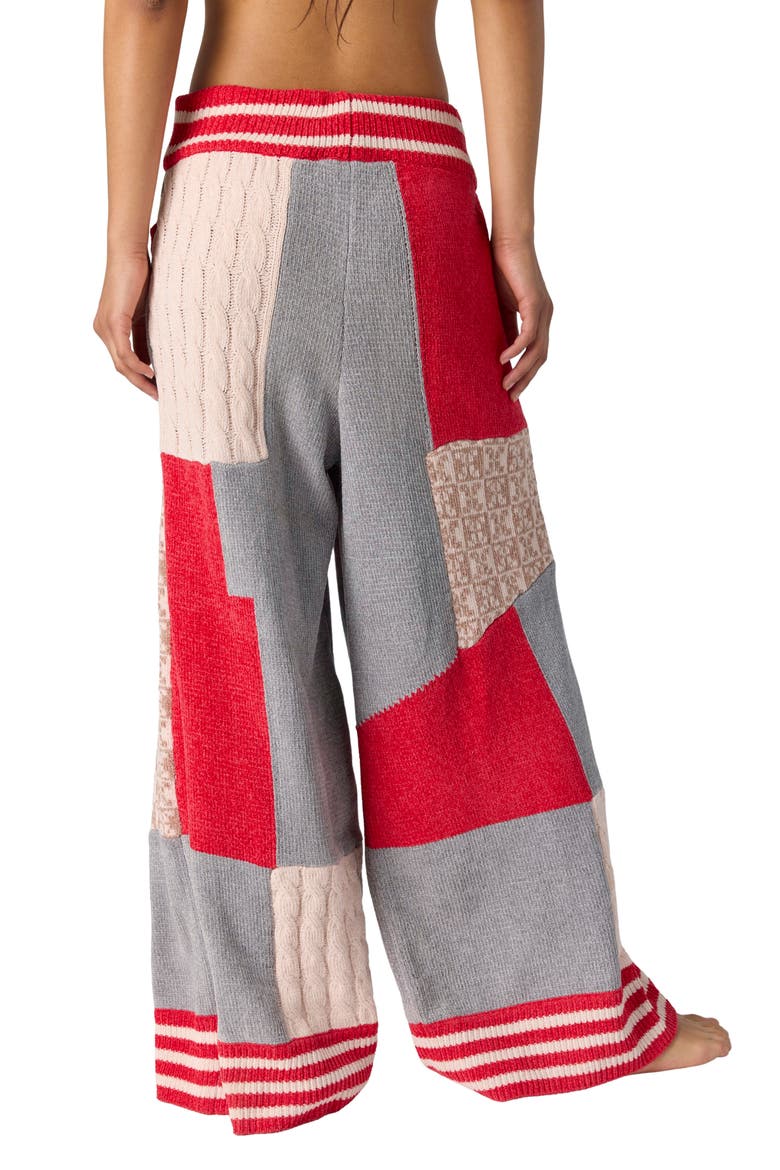 Snow Much Fun Lounge Pants, Alternate, color, PATCHWORK COMBO