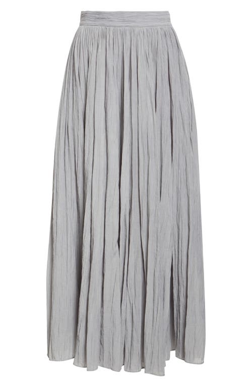 Totême Toteme Semisheer Plissé Maxi Skirt