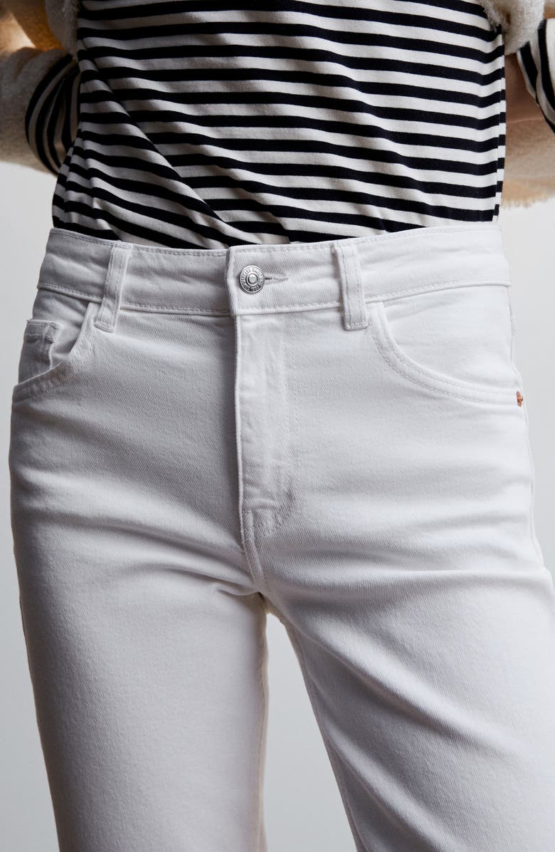 MANGO Medium Comfort Straight Leg Jeans, Alternate, color, 