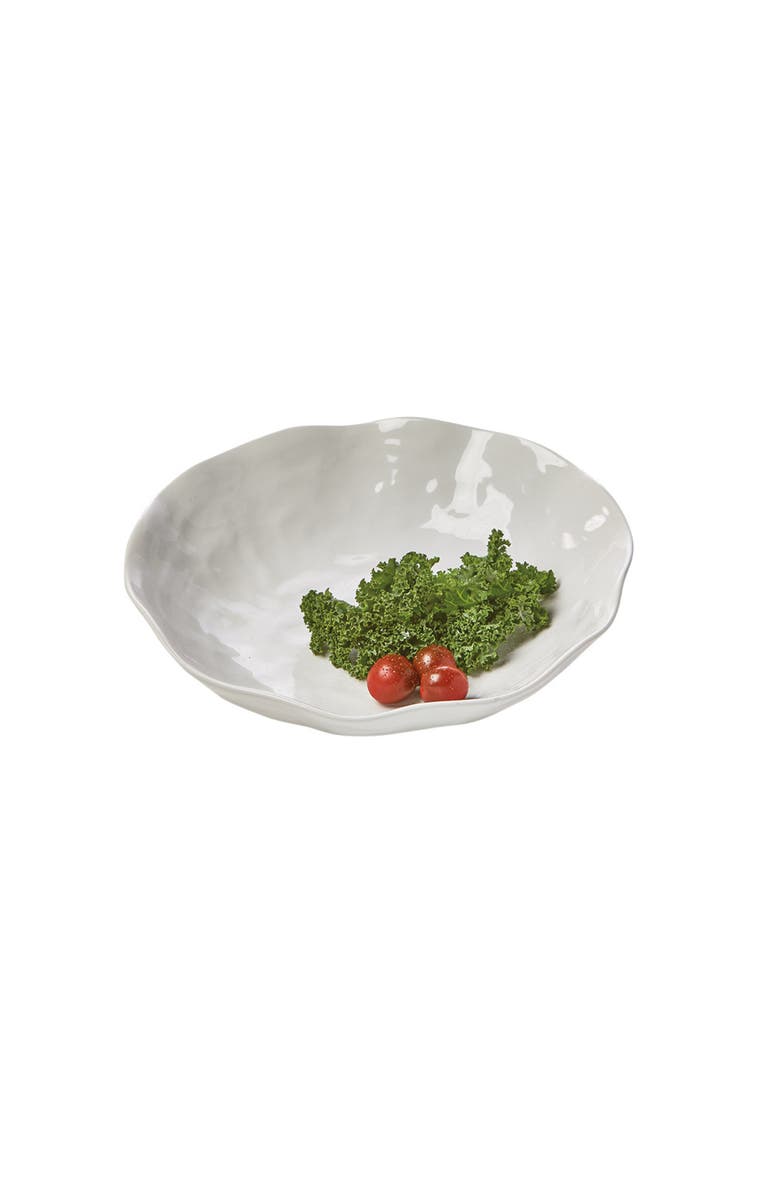 tag Formoso White Stoneware Serving Bowl Dishwasher Safe Dish, Alternate, color, White
