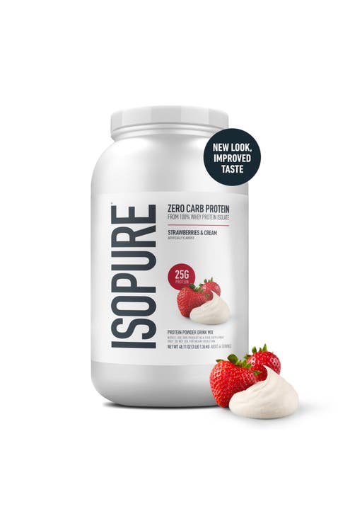 Zero Carb High Protein Powder Strawberries and Cream