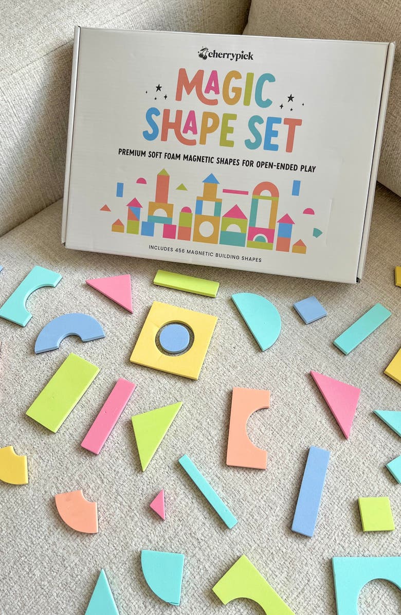 Cherrypick Soft Foam Magnetic Magic Shape Set, Alternate, color, Multicolor