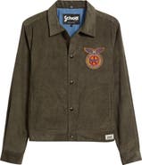 Schott NYC Empire State Cotton Corduroy Trucker Jacket