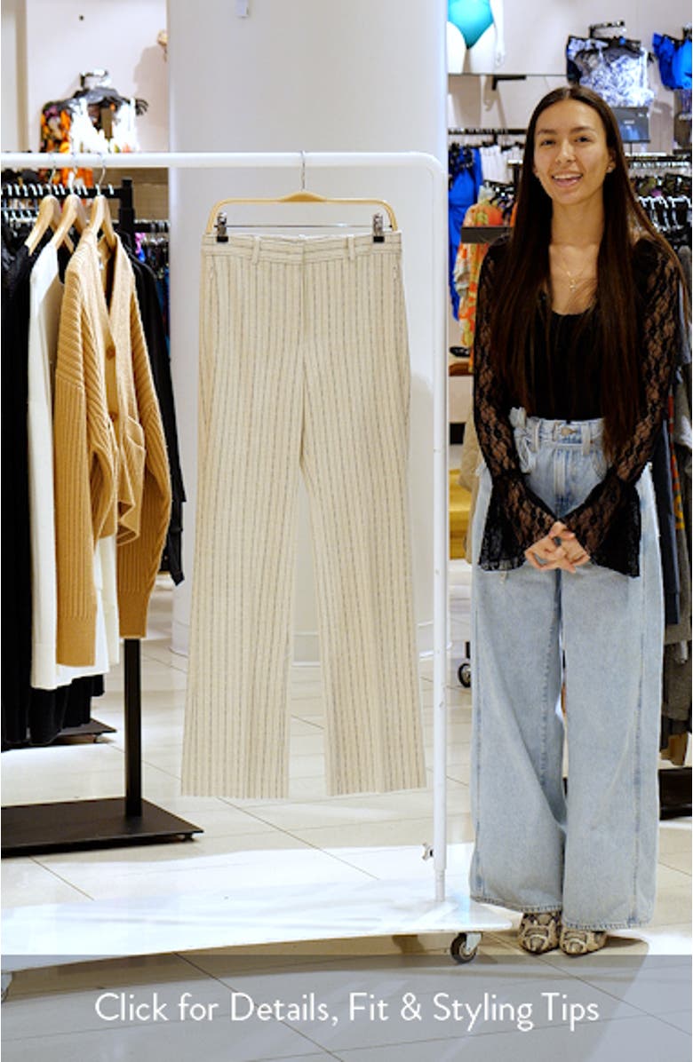 Pinstripe Slim Fit Pants, sales video thumbnail