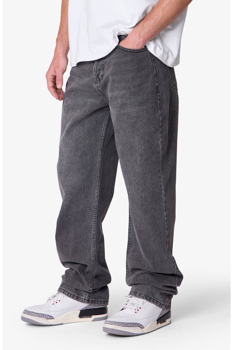 Baggy Wide Leg Jeans, Alternate, color, DARK SAND WASH