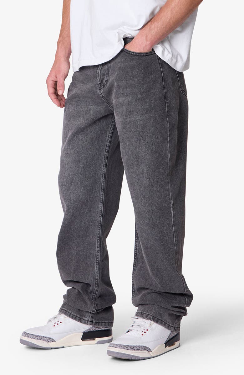 mnml Baggy Wide Leg Jeans, Alternate, color, Dark Sand Wash
