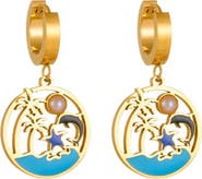 DLORIA Coastal Magic Turquoise Earrings