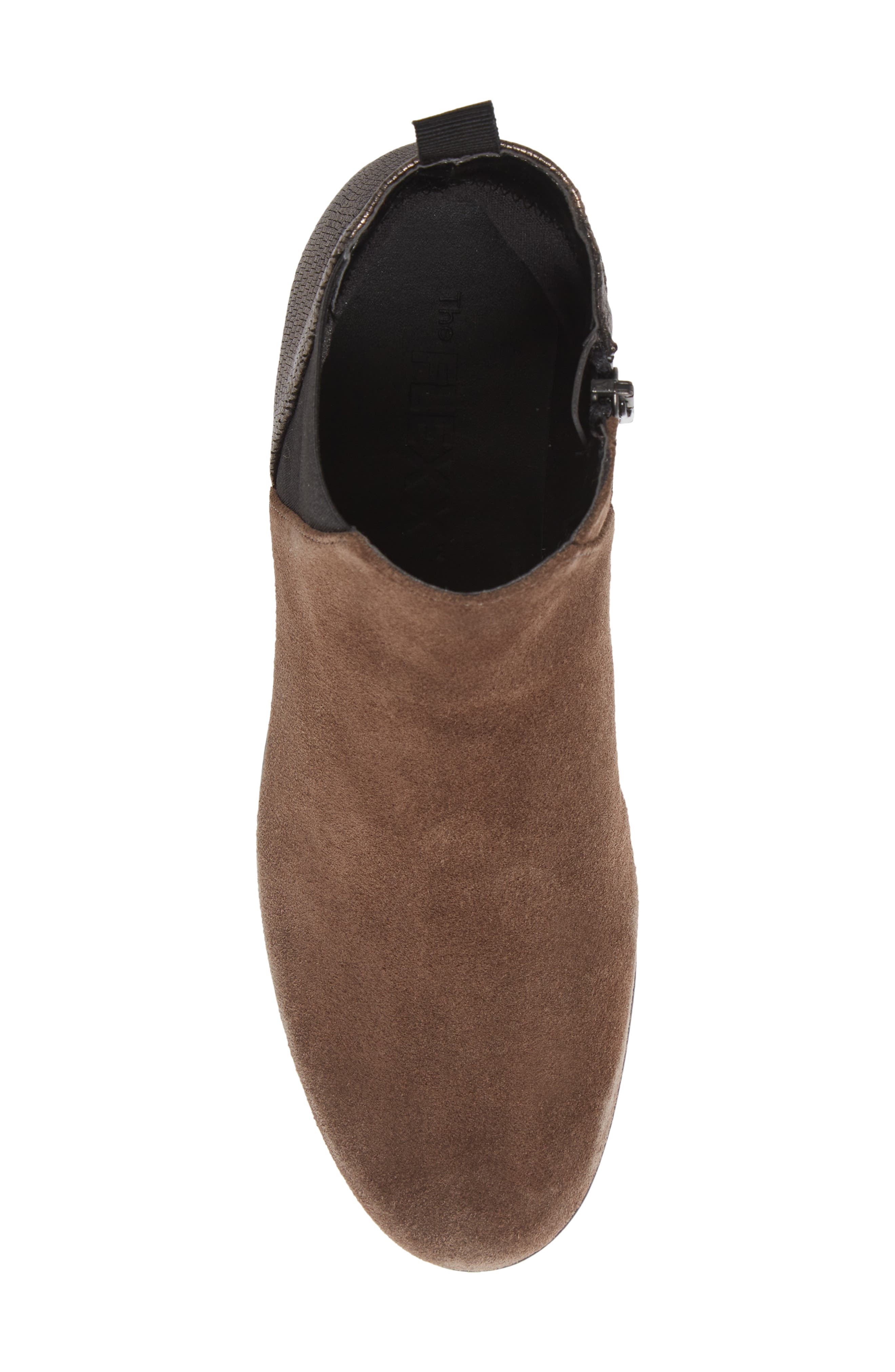Augusta Wedge Bootie, Alternate, color, GRAFITE/ CANNA SUEDE/ WHINSTON