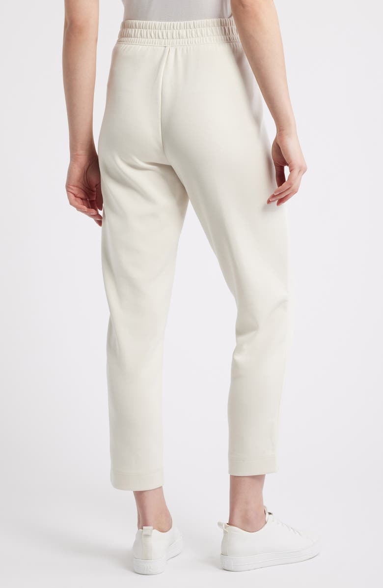 Tommy Bahama Palm Voyage Pintuck Pleat Knit Pants, Alternate, color, Bleached Sand