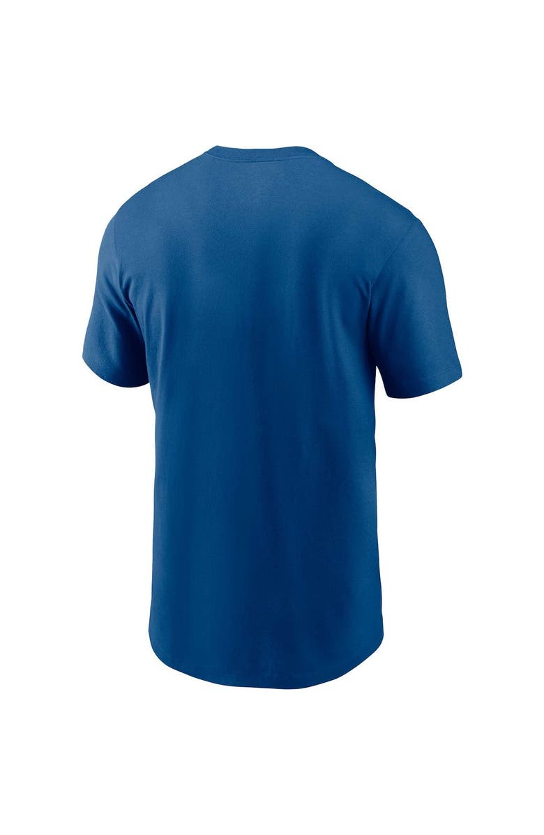 Nike Men's Nike Royal Indianapolis Colts Essential Blitz Lockup T-Shirt, Alternate, color, 