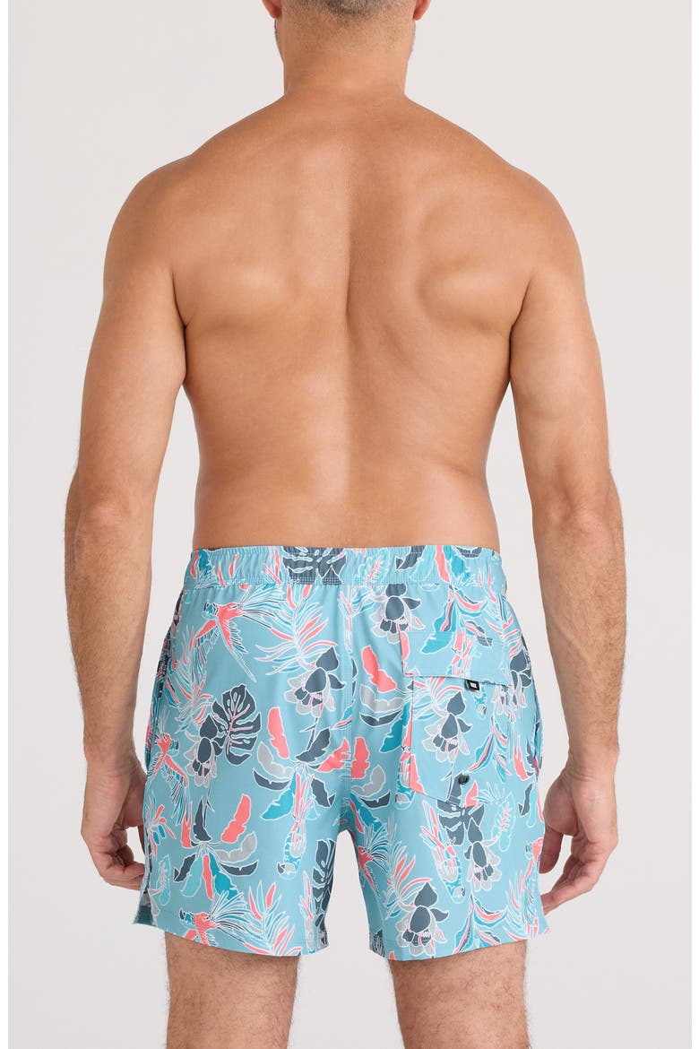 Oh Buoy 2N1 5-Inch Volley Swim Trunks, Alternate, color, ISLAND TRPCS-BLU TDE