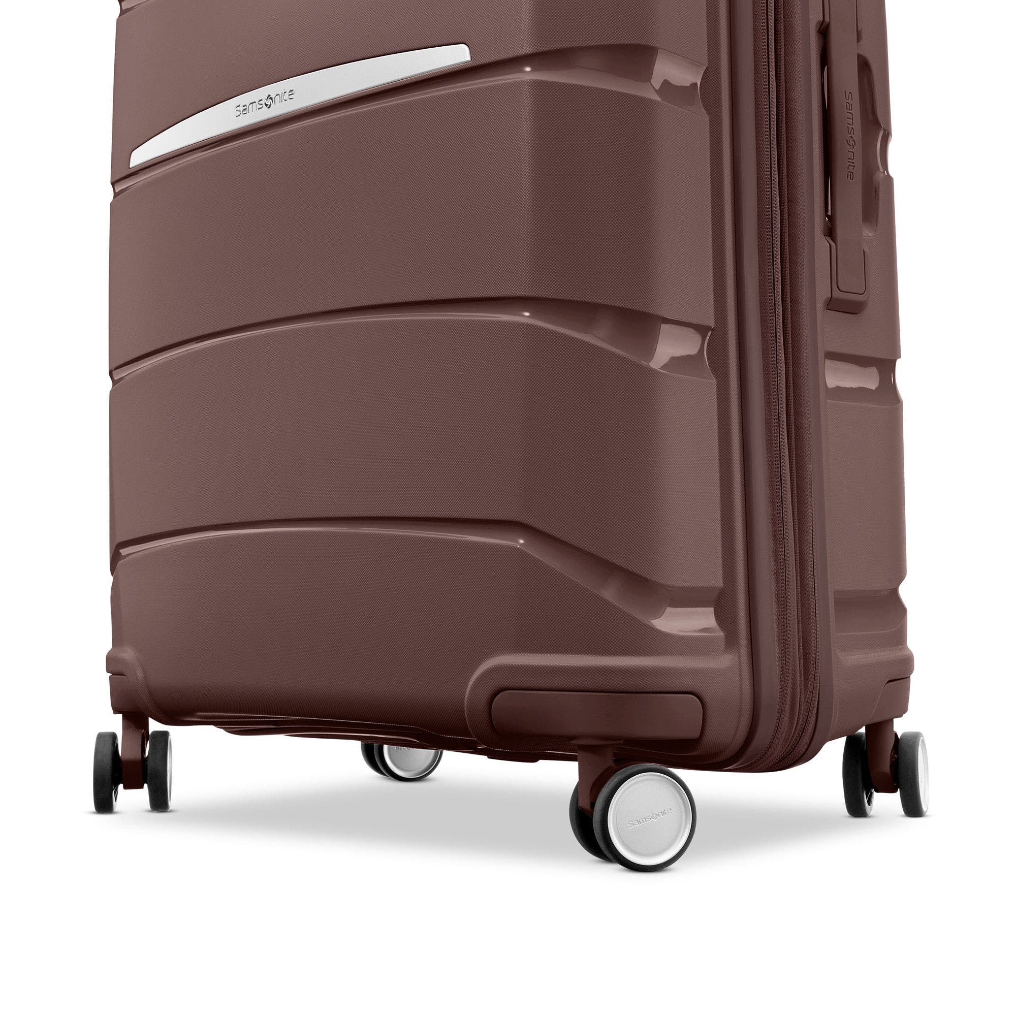 Samsonite Outline Pro Carry-On Spinner, Alternate, color, Cocoa Chocolate Mauve