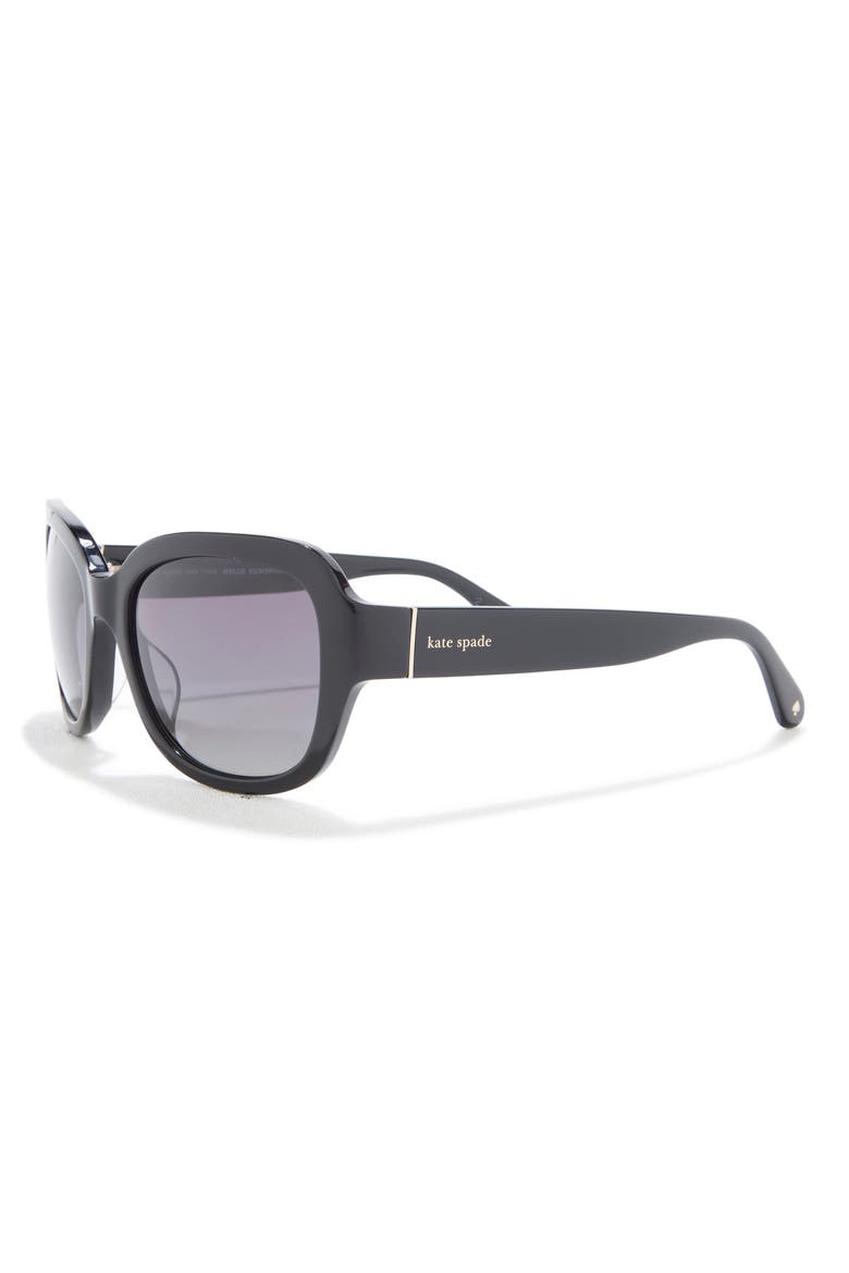 laynes 55mm gradient sunglasses, Alternate, color, BLACK GOLD