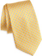 Nordstrom Quatrefoil Medallion Silk Tie