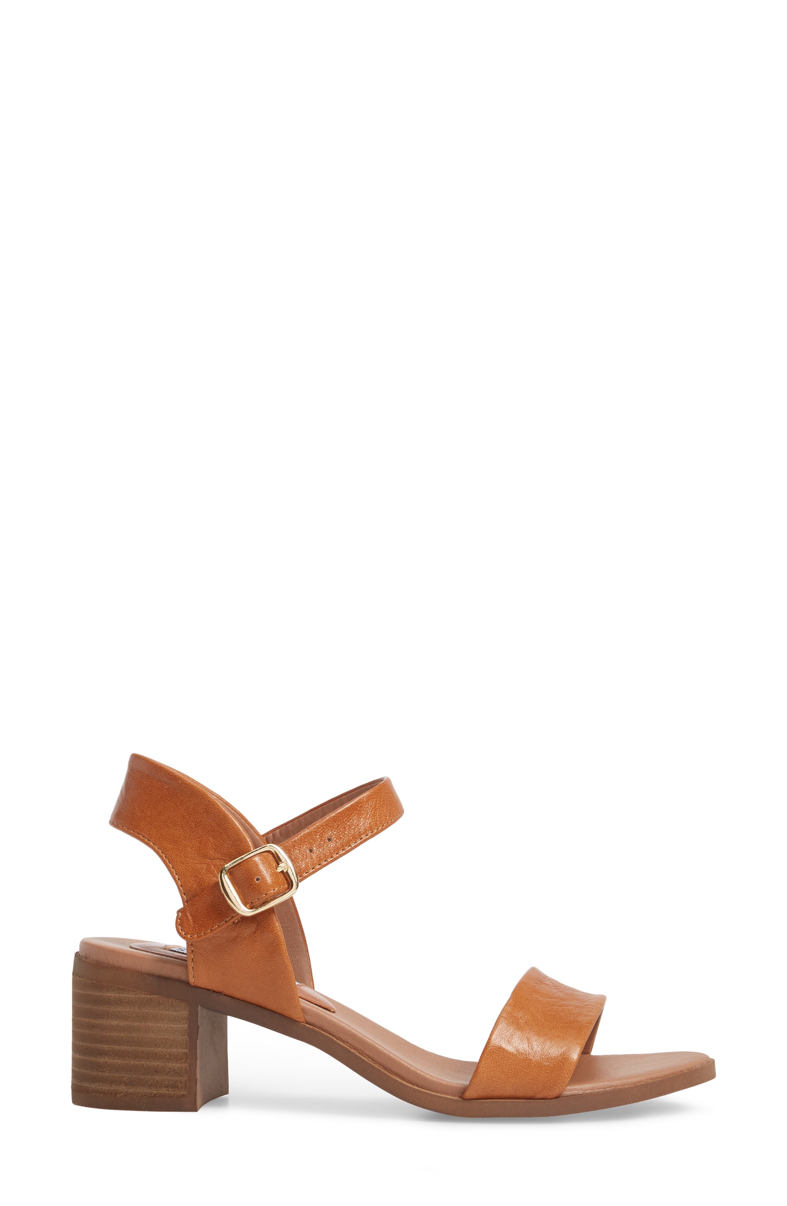 April Block Heel Sandal, Alternate, color, COGNAC LEATHER