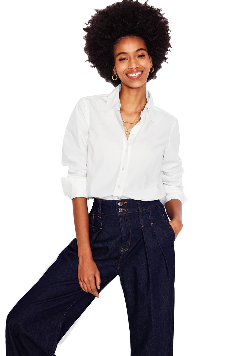 Boden Sienna Cotton Button-Up Shirt, Alternate, color,