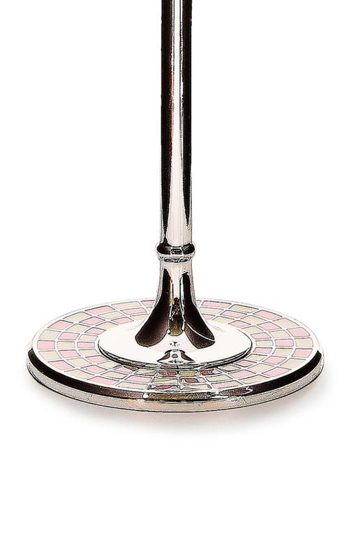 Mackenzie-childs Mackenzie Childs Set Of 2 Celebrate Courtly Check Toasting Champagne Flutes In Transparent