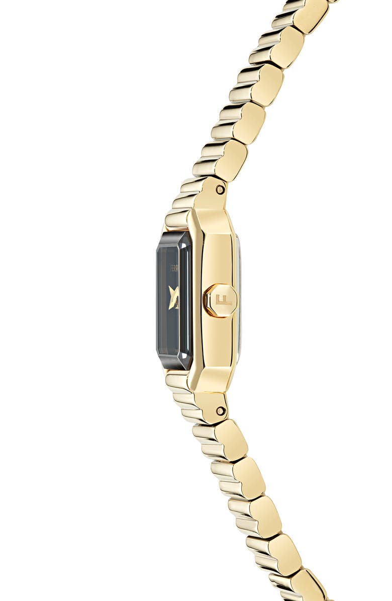 FERRAGAMO Crystal Petite Bracelet Watch, 15mm x 20mm, Alternate, color,