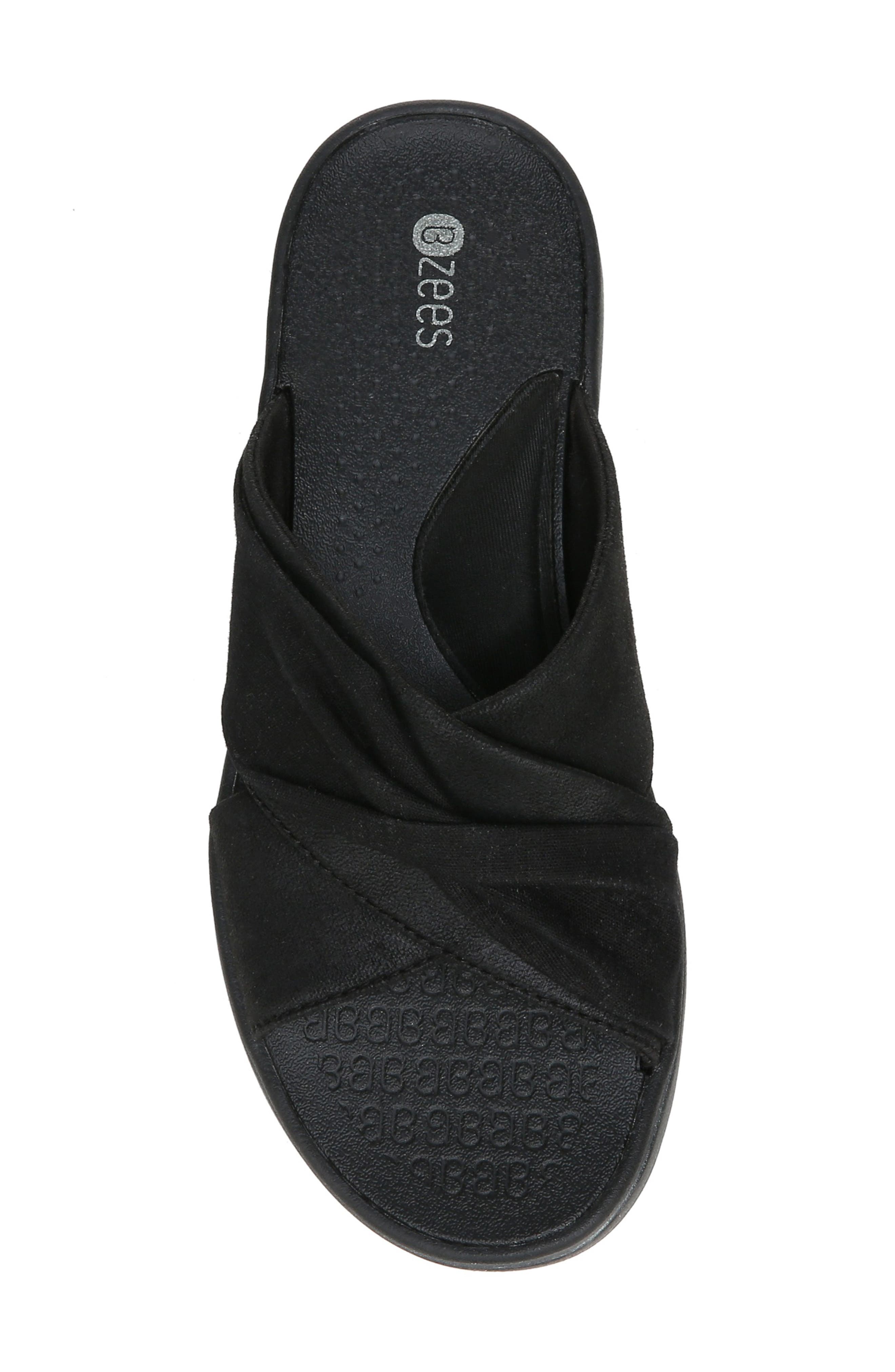 BZees Take a Bow Slide Sandal, Alternate, color, 