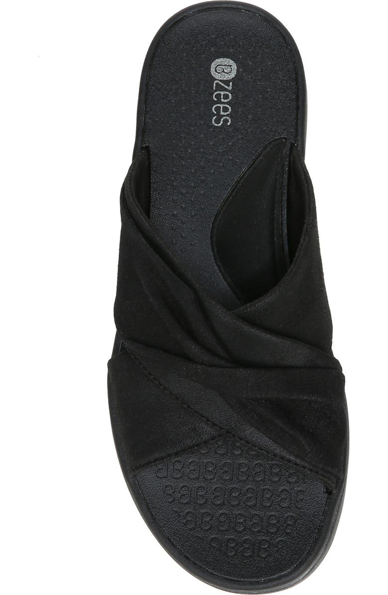 BZees Take a Bow Slide Sandal, Alternate, color,