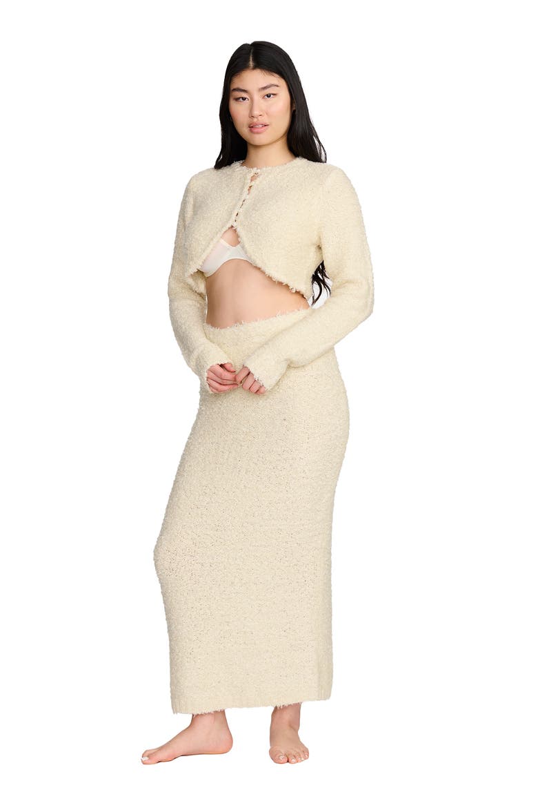 The Baby Cardigan  Boucle, Main, color, CREAM